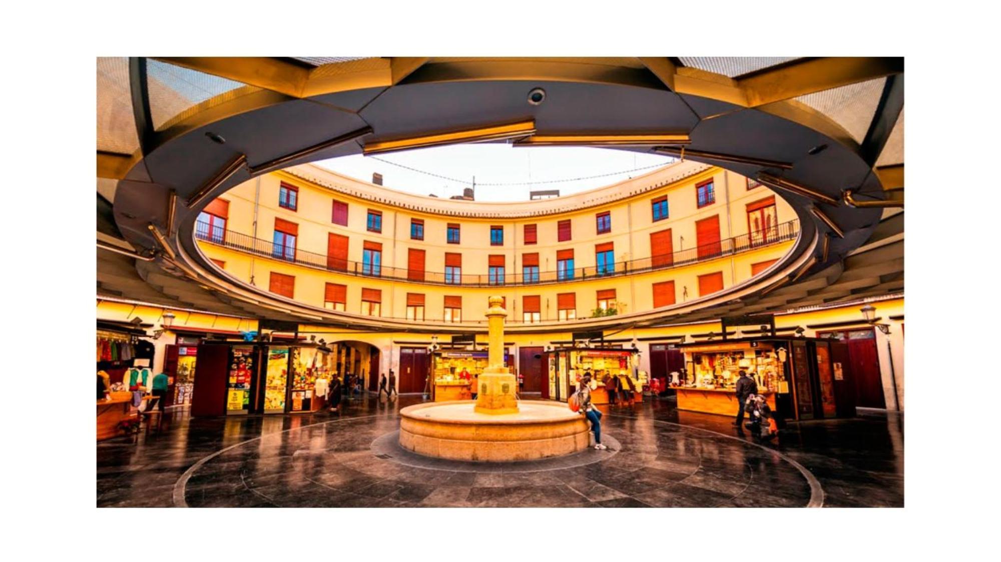 Plaza Redonda Center Appartement Valencia Buitenkant foto